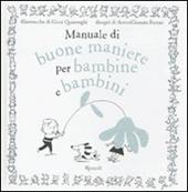 Copertina di Manuale di buone maniere per bambine e bambini (filastrocche)