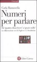 Copertina di Numeri per parlare